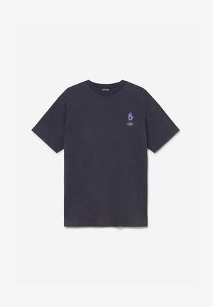 Kaotiko, REGULAR GEOMETRIC FLOWER UNISEX - T-shirt imprimé - sea storm