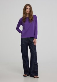 Terranova Maglietta a manica lunga - viola