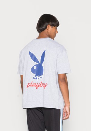 PLAYBOY BUNNY UNISEX - Print T-shirt - grey