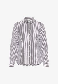 Sélectionné, white coffee bean stripe