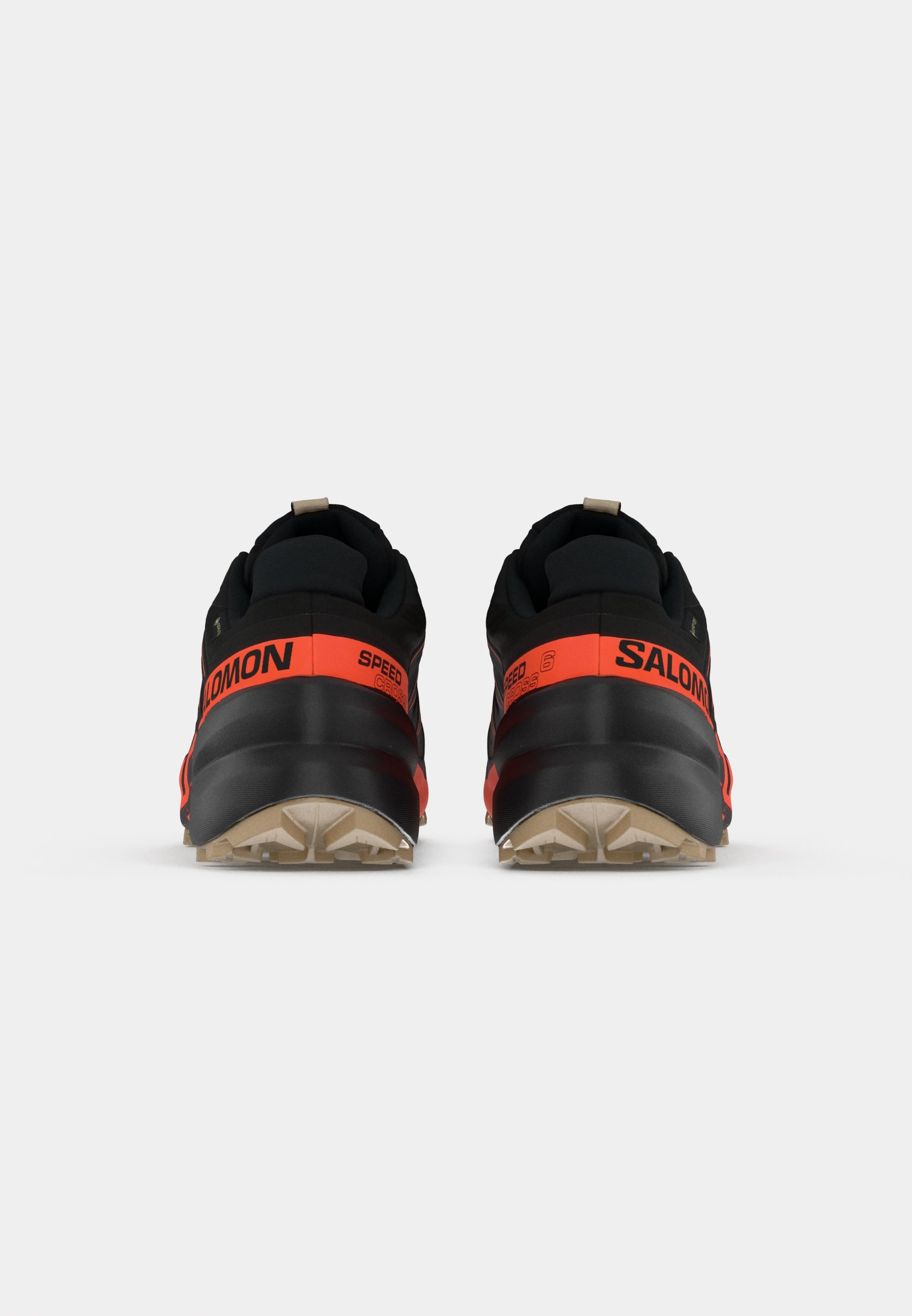 Salomon SPEEDCROSS 6 GTX - Pantofi alergare trail - black/shocking