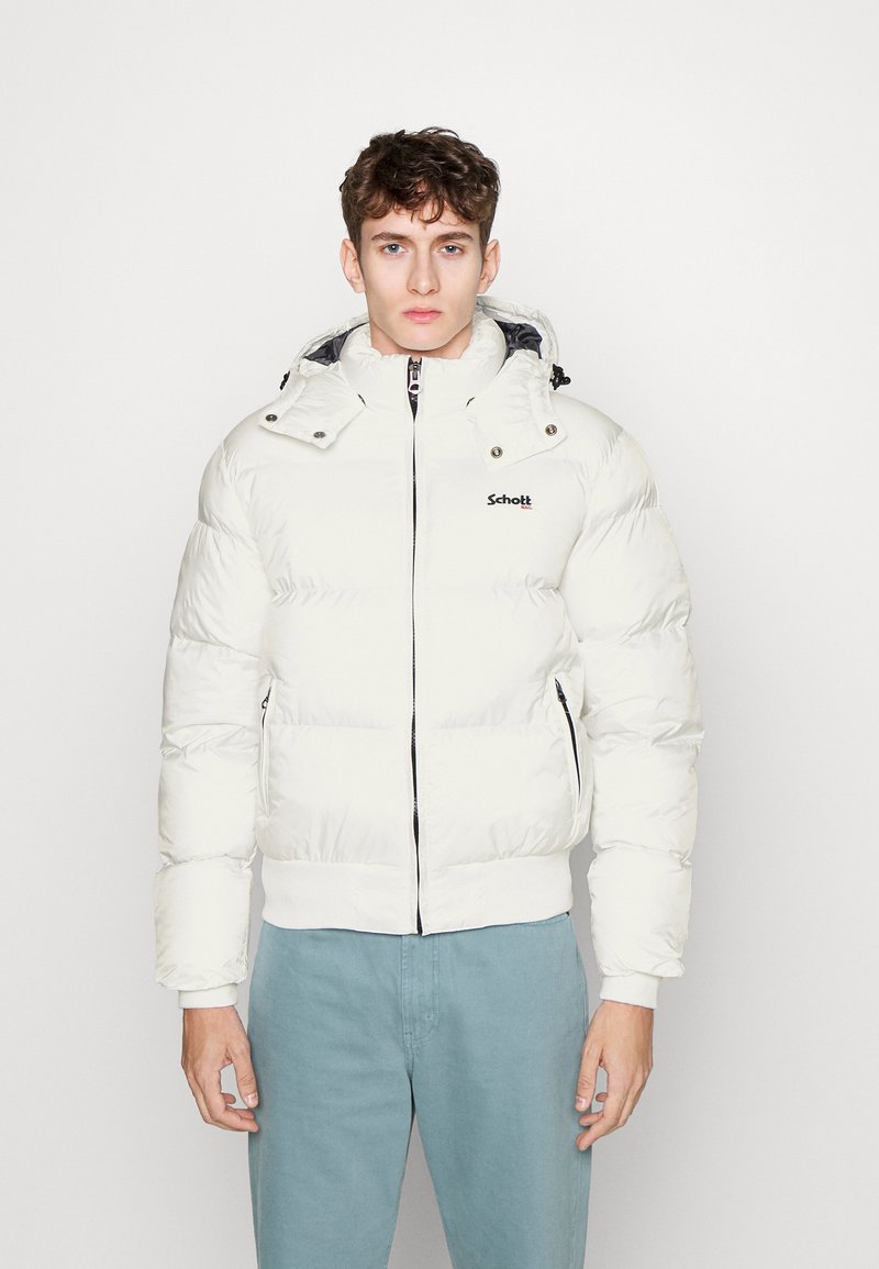 Schott CHICAGO - Vinterjakke - white
