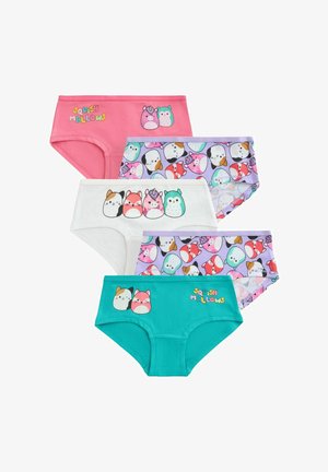 Next, REGULAR FIT - SQUISHMALLOW HIPSTERS 5 PACK . - Slip - purple green