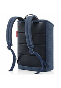 Reisenthel OVERNIGHTER LAPTOPFACH - Mochila - herringbone dark blue
