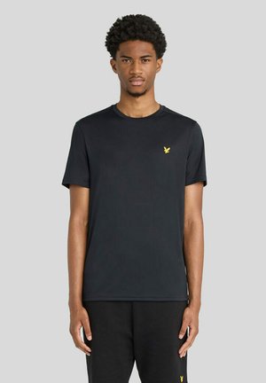 Lyle & Scott, LYLE & SCOTT SS T-SHIRTS SET-IN SHORT SLEEVE T-SHIRT - T-shirt basic - z jet black