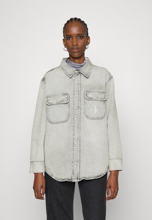 JACKET - Short coat - denim grey