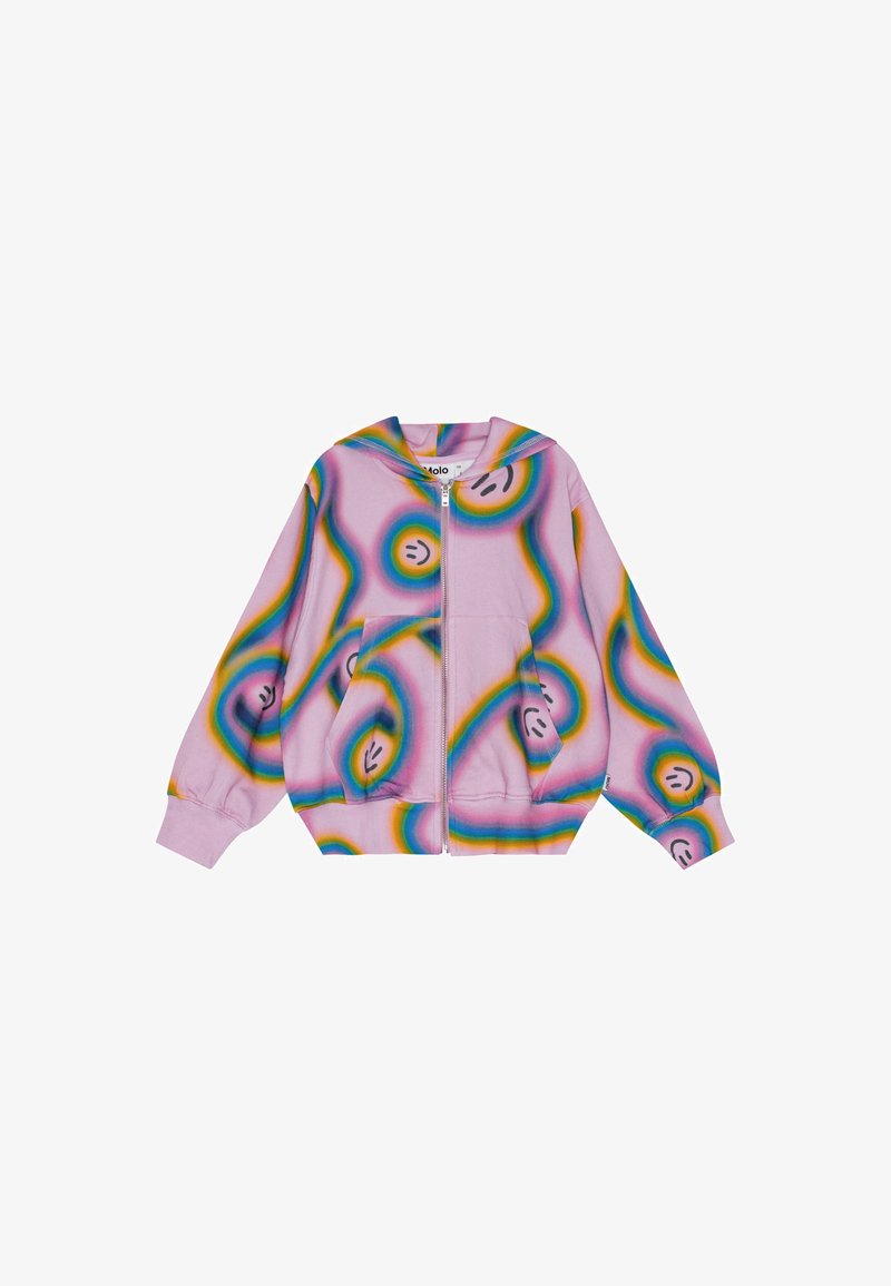Molo MAZZELINA HOODIES - Užtrauktuku užsegamas treningas - rose