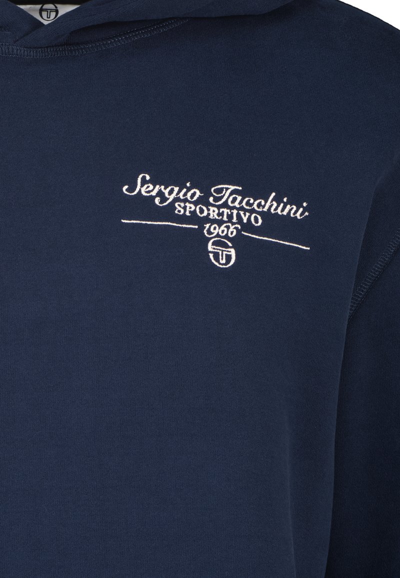Sergio Tacchini WARP CREWNECK - Sweater - maritime blue/blauw Sergio Tacchini WARP CREWNECK - Sweater - maritime blue/blauw