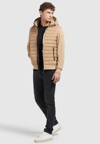 khujo BOLT MATT - Lengva striukė - beige