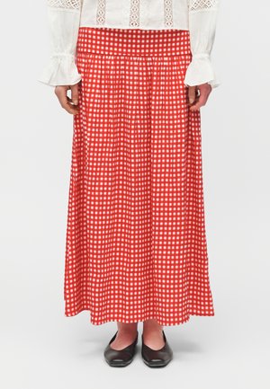 MILLIE SKIRT - Μάξι φούστα - goji berry