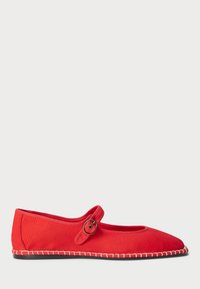 Selected, red