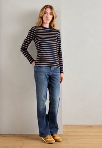 Lindex KATARINA - Pikkade varrukatega topp - dark navy