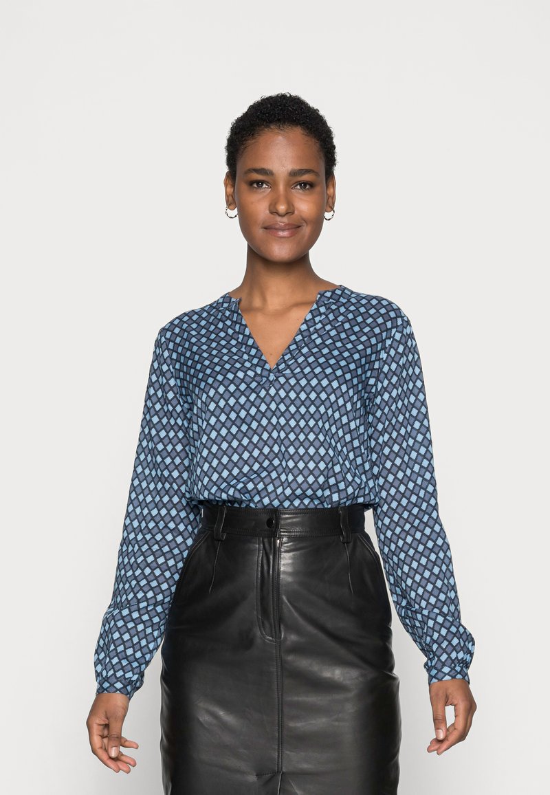 Kaffe - KASARY TILLY BLOUSE - Blouse - midnight marine, Enlarge