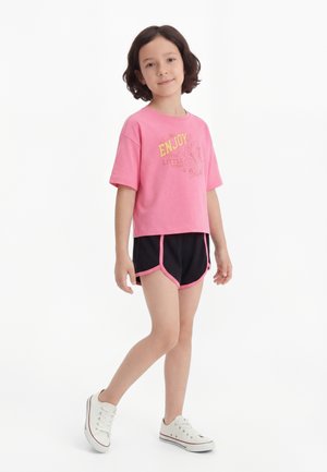 Champion GRAPHIC OVERSIZED FIT SET - Shorts - pink