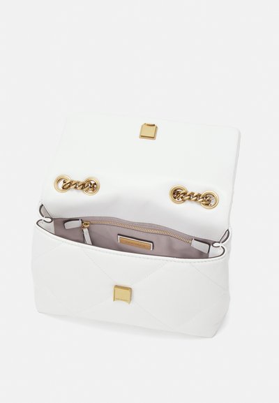 Tory Burch KIRA QUILT SMALL CONVERTIBLE SHOULDER BAG - Borsa a tracolla - blanc