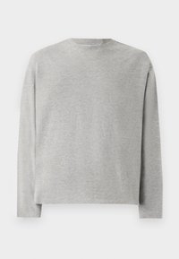 Weekday GREAT BOXY LONG SLEEVE - Långärmad tröja - grey melange