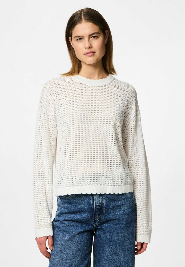 Strickpullover - cloud dancer