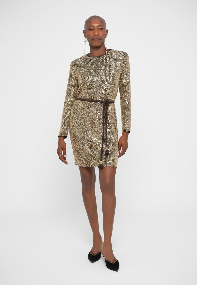 Weekend Max Mara ABITO - Cocktail dress / Party dress - light brown -  Zalando.ie