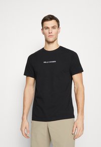 Helly Hansen CORE GRAPHIC - Triko s potiskem - black
