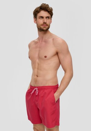 REGULAR MIT EINGRIFFTASCHEN - Zwemshorts - himbeere