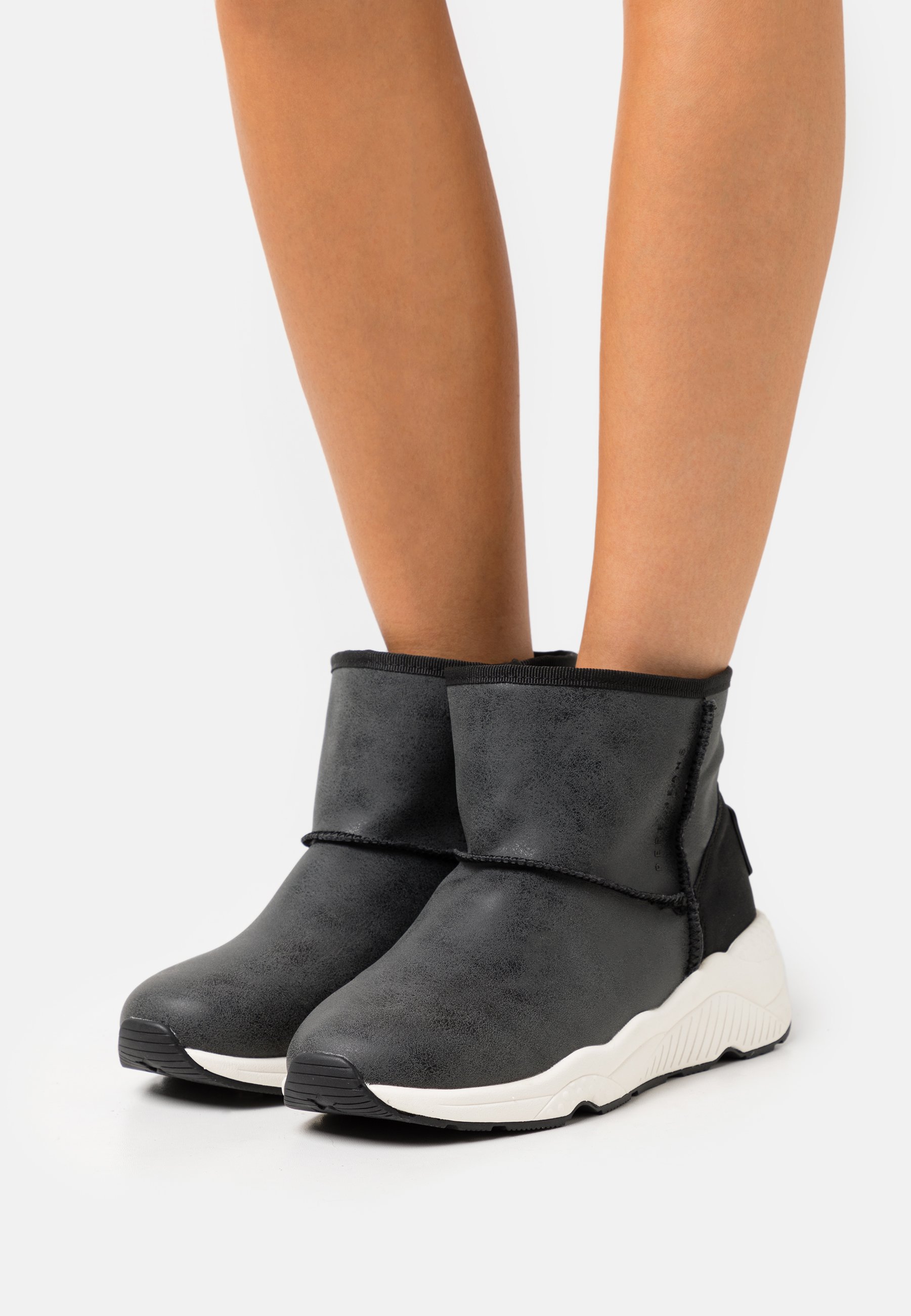 Pepe Jeans HARLOW - Botines con plataforma - black/negro - Zalando.es