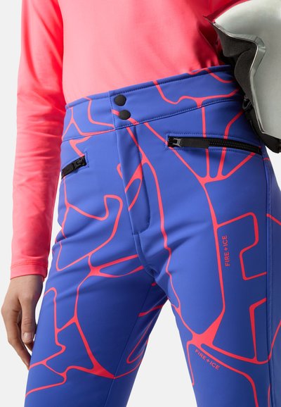 Bogner Fire + Ice IREEN - Ski pants - blau pink