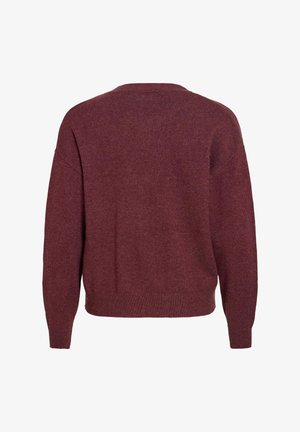 VILA, VIRIL V-NECK KNIT CARDIGAN - NOOS - Strickjacke - port royale
