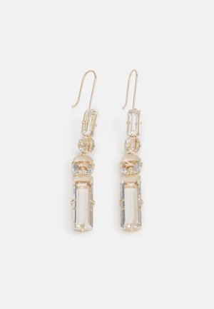 PE BAGUETTE LINEAR - Earrings - gold-coloured/cry