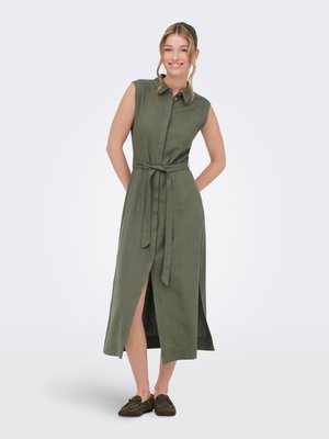 ONLY ONLGOA - Tričkové šaty - smokey olive