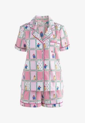 Cath Kidston, REGULAR FIT - PADDINGTON PATCHWORK SHORT SLEEVE SET - Conjunto de pijama - pink