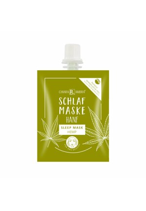 CHIARA AMBRA SCHLAFMASKEN - Night care - dunkel grün