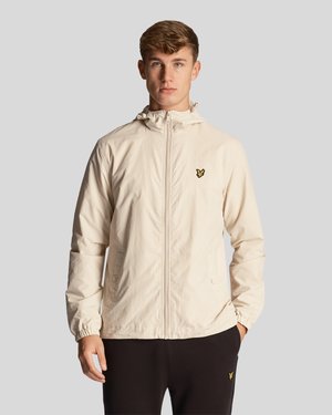 ZIP THROUGH HOODED JACKET - Kerge jope - offwhite