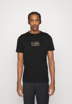 Print T-shirt - black