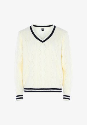 DreiMaster, DREIMASTER PULLOVER - Pullover - wollweiss