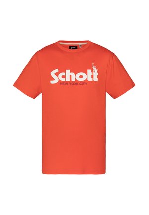 TROY - Camiseta estampada - orange