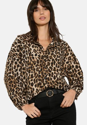 SPARKLING LEOPARD  - Chemisier - light camel