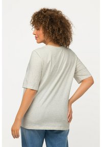 Ulla Popken Triko s potiskem - white