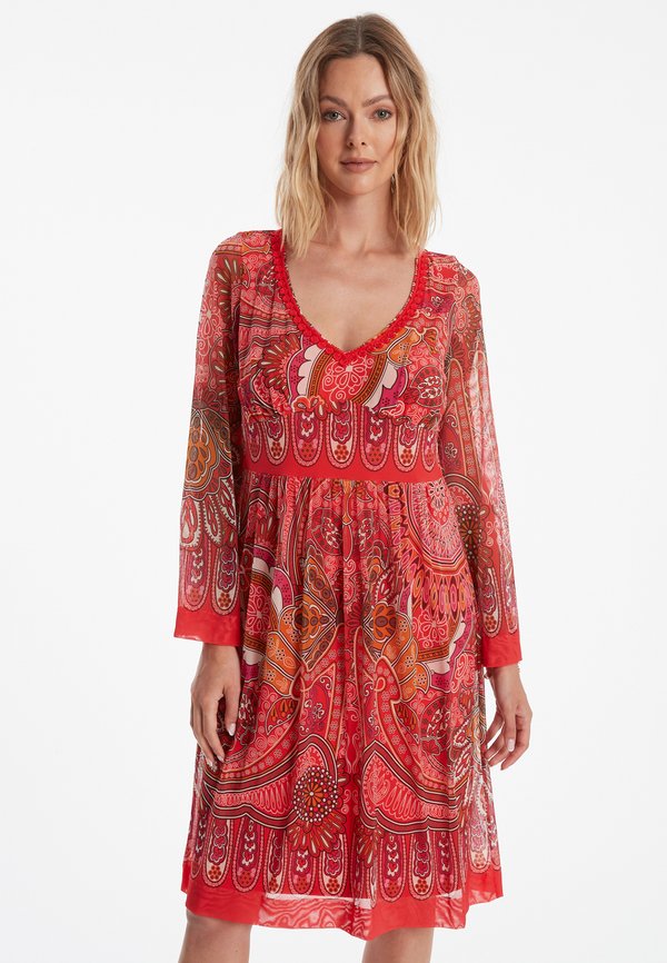 ZEVILA - Freizeitkleid - rot