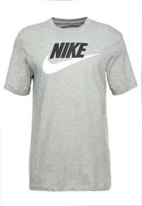 TEE ICON FUTURA  - T-shirt print - dark grey heather/black/white