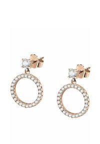 CHRIST ZIRKONIA - Örhänge - rose gold-coloured