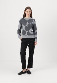 Marimekko AUKIO UNIKKO - Džemper - dark grey/grey