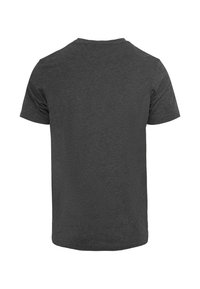 Grå kortærmet t-shirt, enkel crew neck design, blød tekstur, uden dekorationer, lige skåret kant, velegnet til afslappet brug.
