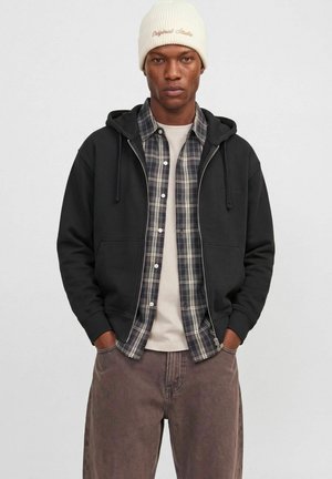 Jack & Jones, HOODIE PLAIN HOODIE - Sweat zippé - tap shoe