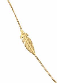 Elli BOHO FEATHER - Halskæder - gold-coloured