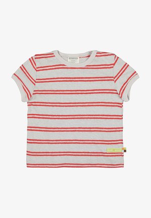 loud + proud STREIFEN - T-shirt print - grau