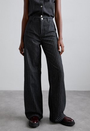 NINI - Jean boyfriend - black denim