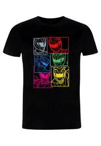 Henry Tiger POWER RANGERS STREET POWERRANGERS - Camiseta estampada - black