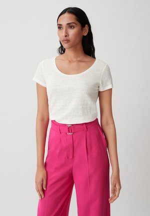 comma Basic T-shirt - weiß