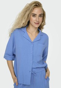 ONLY ONLTHYRA - Button-down blouse - provence