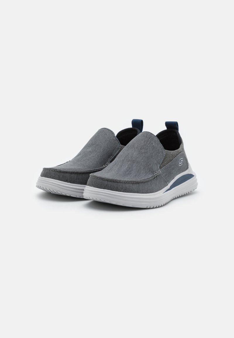 Herren Slipper | Skechers PROVEN Slipper char/grau - BI07520 Herren Slipper | Skechers PROVEN Slipper char/grau - BI07520